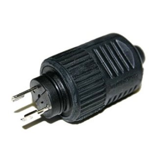 Scotty #2127, 12 V Stecker Typ Marinco