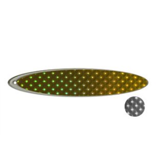 WiggleFin Flasher-Blatt für Swarm Body-Flasher