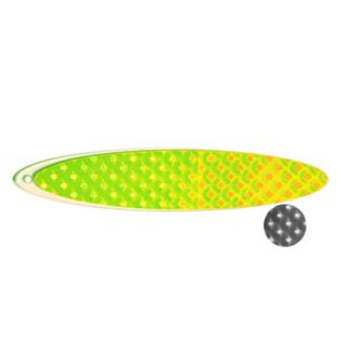 WiggleFin Flasher-Blatt für Swarm Body-Flasher