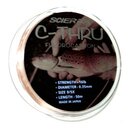 Scierra C-Thru Fluorocarbon 0,35 mm, 50 m Spule