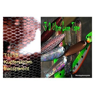 Mikasolutions 3D Ultra Lure Tape, Farbe T1013, kupfer/klar