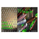 Mikasolutions 3D Ultra Lure Tape, Farbe T3023, goldrand/klar