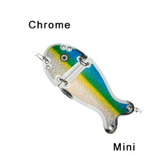 VK2 Salmon Mini Flasher chrome Farbe 657