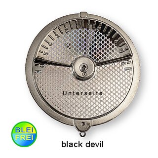Rhino Flexi Diver 9,5 cm, Farbe black devil